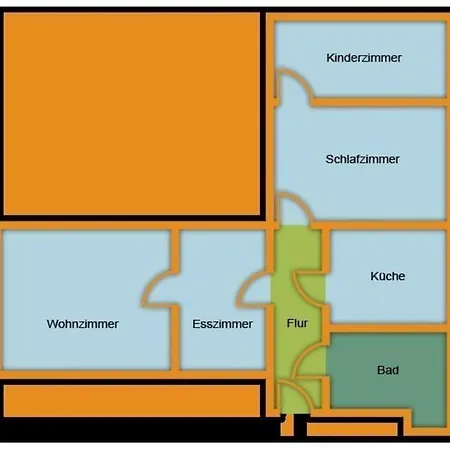 Moderne Ferienwohnung In Pillnitz